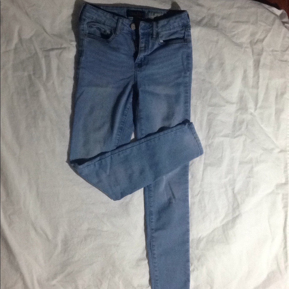Aeropostale high waisted jeggings (0 short)